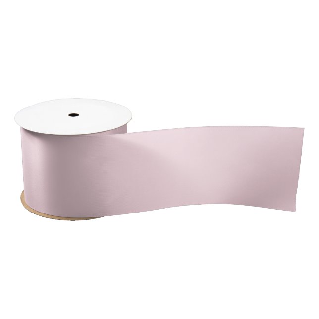 Piggy Pink Solid Colour Satin Ribbon (Spool)