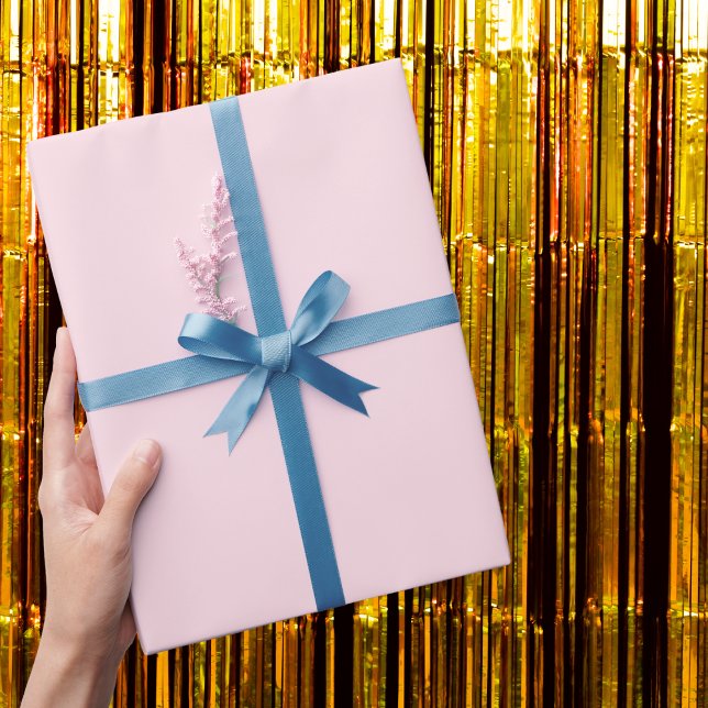 Piggy Pink Solid Colour Wrapping Paper (Creator Uploaded)