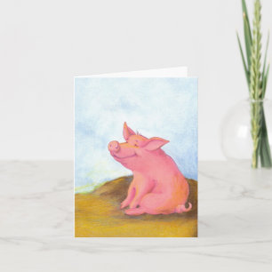 Piggy Pinkles / Notecards