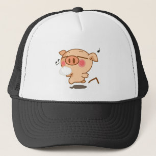 Piggy Pirouettes Trucker Hat