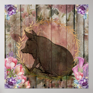 Piggy Poster