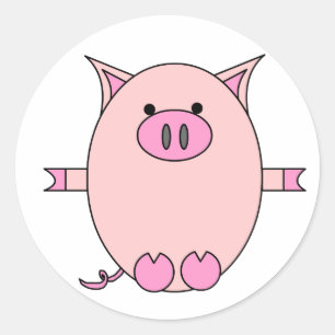 Piggy Power Stickers