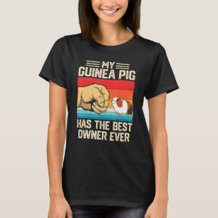 Piggy Quote Guinea Pig Retro Vintage Pet Owner 1 T-Shirt