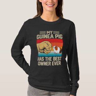 Piggy Quote Guinea Pig Retro Vintage Pet Owner 1 T-Shirt