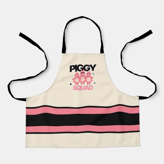 Piggy squad apron (Front)