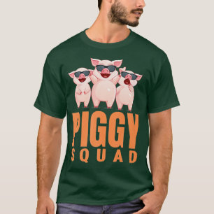Piggy Squad Funny Pig for Boys Premium T-Shirt