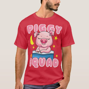 Piggy Squad Pigs Farm Animals T-Shirt