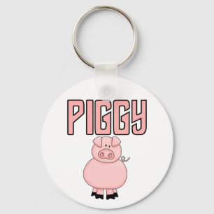 Piggy T-shirts and Gifts Key Ring