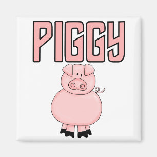 Piggy T-shirts and Gifts Magnet