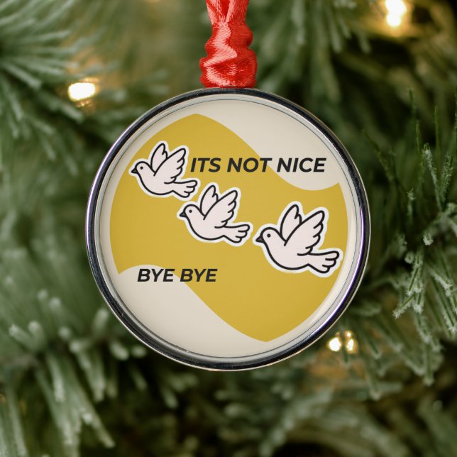 pigien metal tree decoration (Tree)