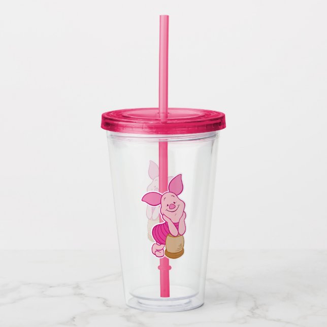 Piglet Acrylic Tumbler (Front)