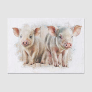 Piglet Farm Pig Tissue Paper
