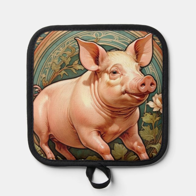 Piglet Pot Holder (Front)