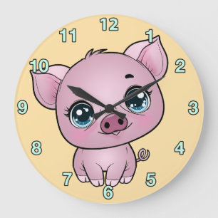 Piglet Wall Clock