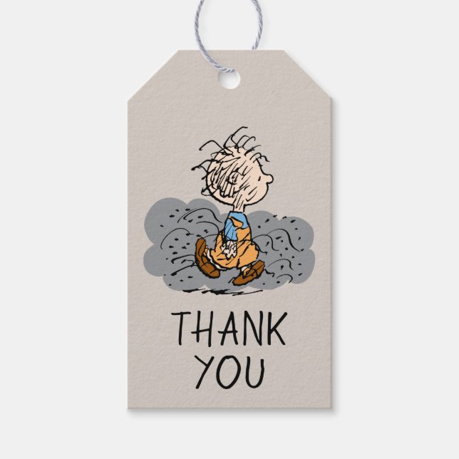 Pigpen Walking Cloud Gift Tags (Front)