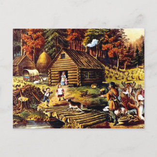 Pigs and Forks - Postcard