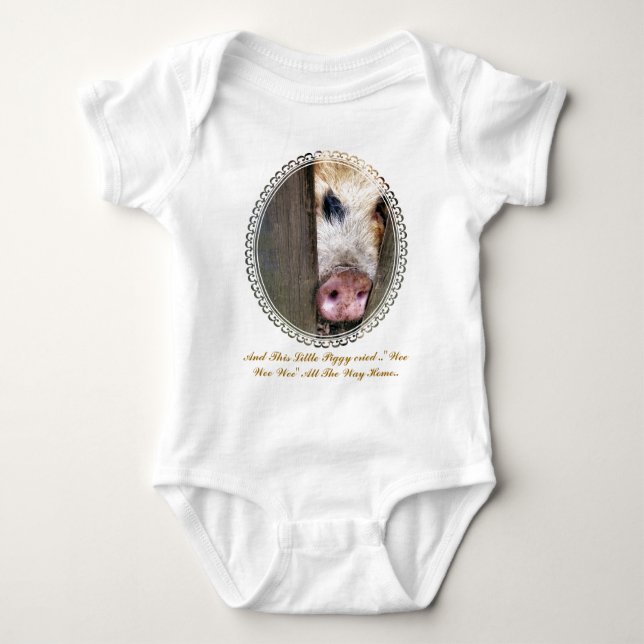 PIGS BABY BODYSUIT (Front)