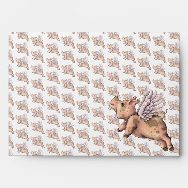 Pigs Fly Envelope (Front)