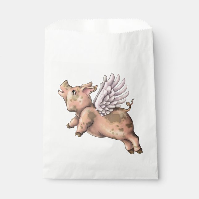 Pigs Fly Favour Bags (Front)