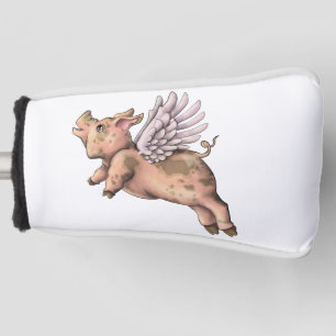 Pigs Fly Golf Head Cover