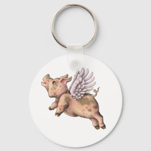 Pigs Fly Key Ring