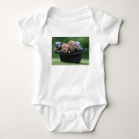 Pigs In A Hat Baby Bodysuit
