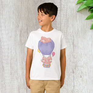 Pigs In A Hot Air Balloon T-Shirt