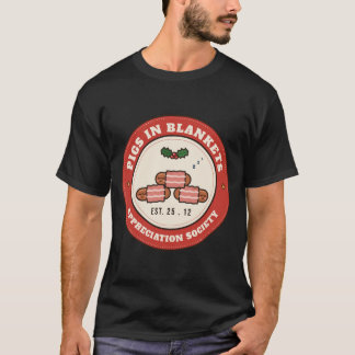 Pigs in Blankets Appreciation Society T-Shirt