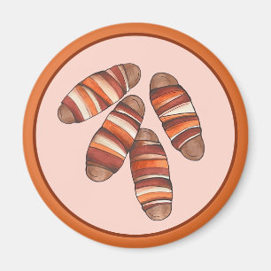 Pigs in Blankets Bacon Sausage UK British Food Magnet