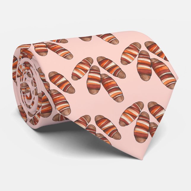Pigs in Blankets Bacon Sausage UK British Food Tie (Rolled)