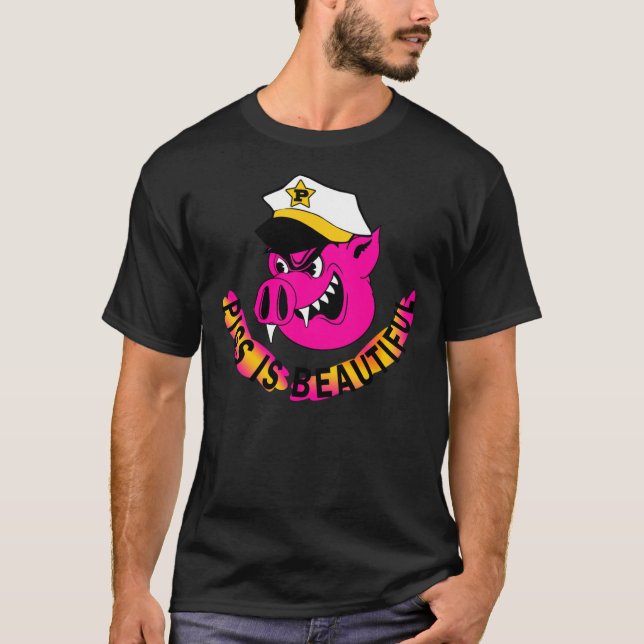 Pigs is Beautiful Essential T-Shirt (Front)