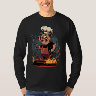 Pig's Meat   Pig Grilling Steak T-Shirt