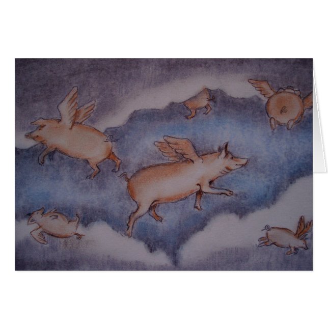 pigs might fly... (Front Horizontal)