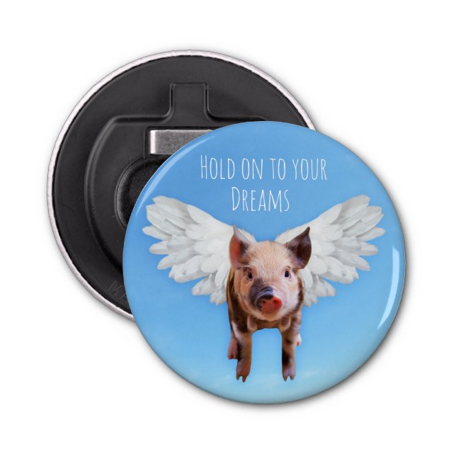 Pigs Might Fly Bottle Opener (Front)