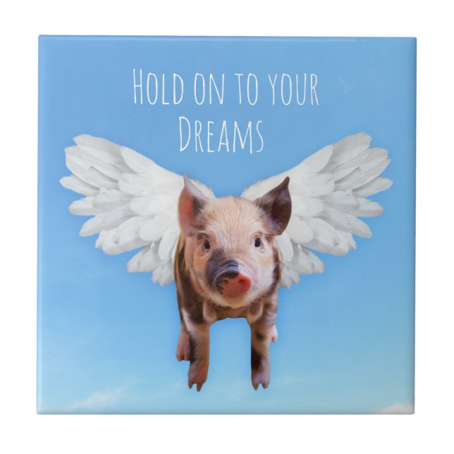 Pigs Might Fly Tile (Front)