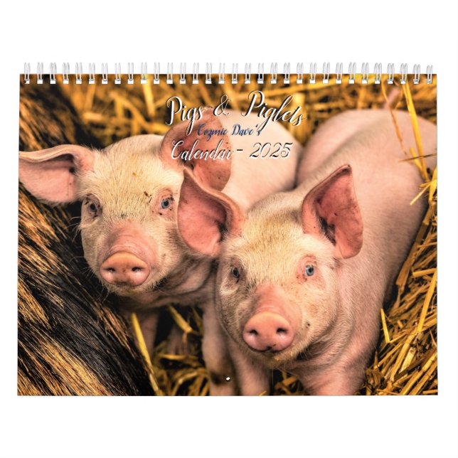 Pigs & Piglets Calendar  (Cover)
