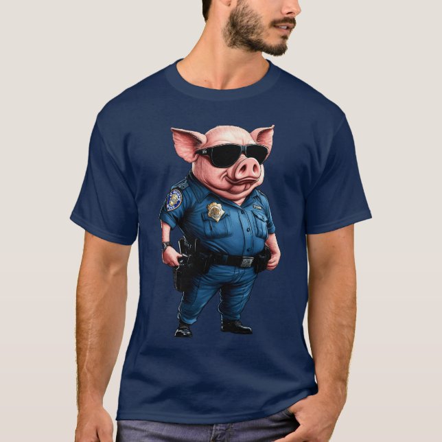 Pigs Police T-Shirt (Front)