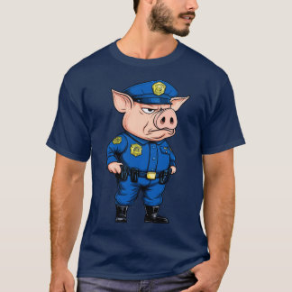 Pigs Policeman / Police Pig T-Shirt