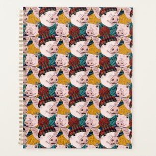 Pigs With Hats Pattern Planner