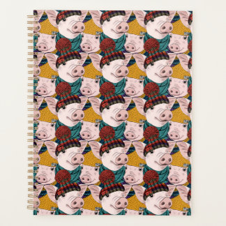 Pigs With Hats Pattern Planner