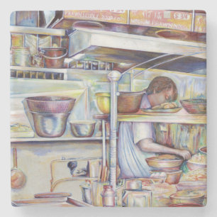 Pigtail Soup, Singapore Stone Coaster