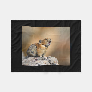 Pika Fleece Blanket