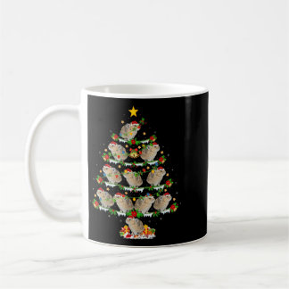 Pika Lover Xmas Lights Pika Christmas Tree Coffee Mug