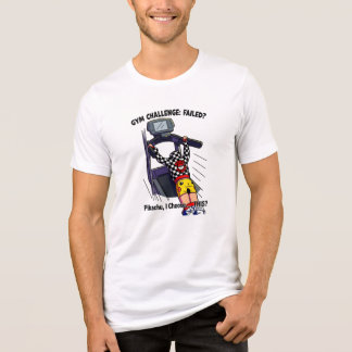 Pikachu I Choose... This?! Funny Gym Fail Cartoon  Tri-Blend Shirt