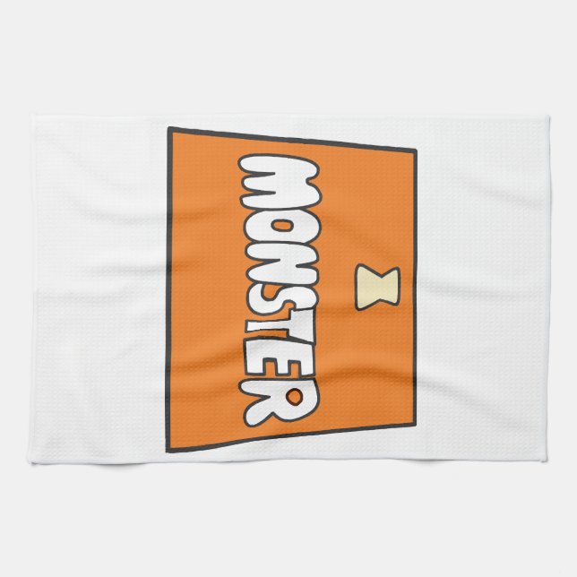 Pikamee Costume, Monster  Tea Towel (Horizontal)