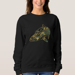 Pike Camouflage I Fishing Angler Fishing Fish Men Sweatshirt