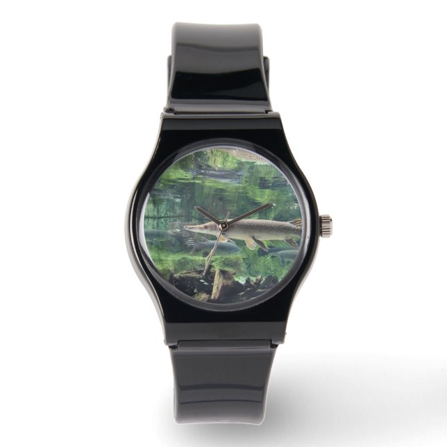 Pike Fish Clear Water Watch (Front)