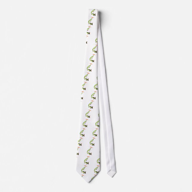 Pike fishing and fly fishing tie (Front)