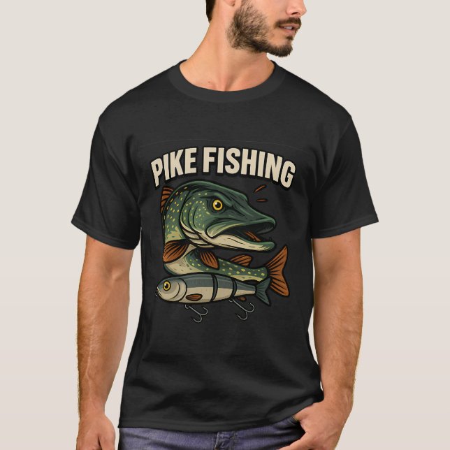 Pike fishing swimbait T-Shirt (Front)