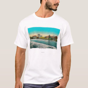 Pike Front and Long Beach, California T-Shirt